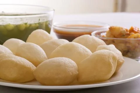 Pani puri Stock Photos