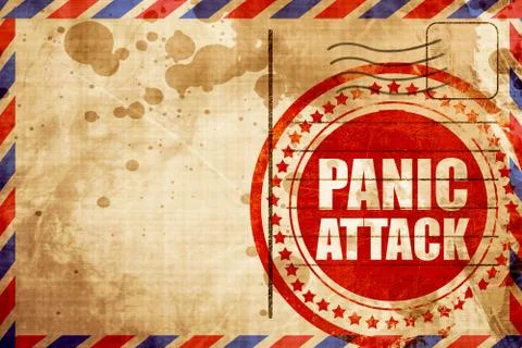 Panic attack 스톡 일러스트