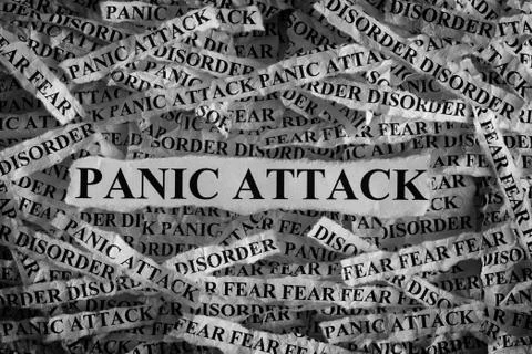 Panic Attack 스톡 사진