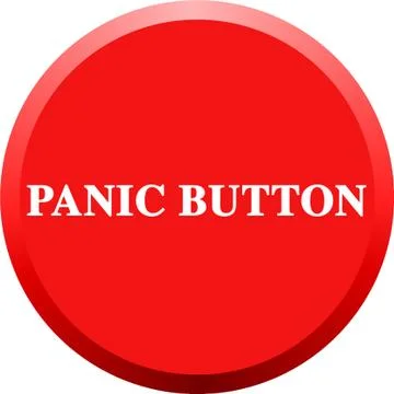 Panic Button Stock Illustration