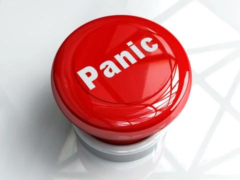 Panic button Stock Illustration