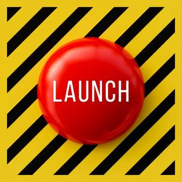 Panic Button Stock Illustration