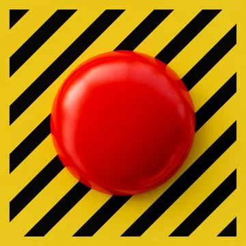 Panic Button Stock Illustration