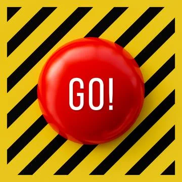 Panic Button Stock Illustration