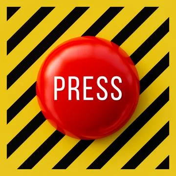 Panic Button Stock Illustration