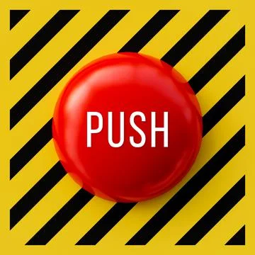 Panic Button Stock Illustration