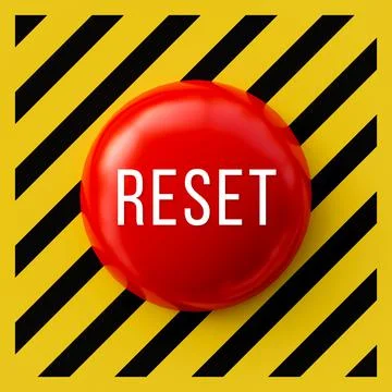 Panic Button Stock Illustration