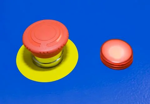 Panic button Stock Photos