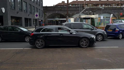 Panic buying fuel. Stock Footage 161626891