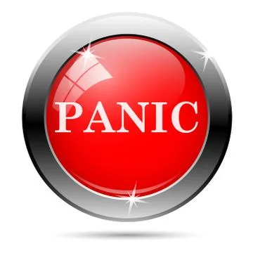 Panic icon Stock Illustration