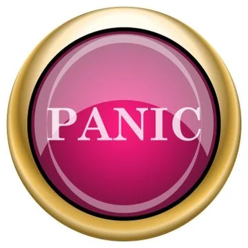 Panic icon Stock Illustration