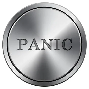 Panic icon Stock Illustration