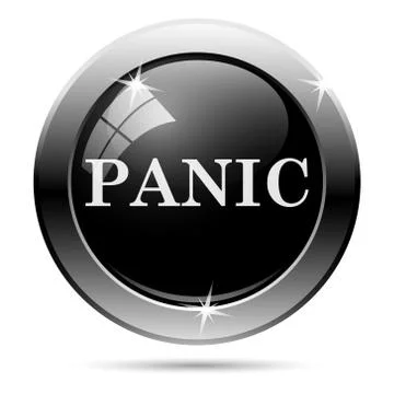 Panic icon Stock Illustration