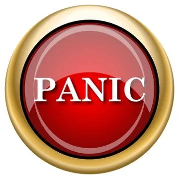 Panic icon Stock Illustration