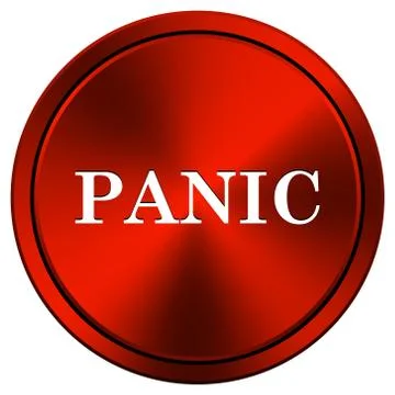 Panic icon Stock Illustration