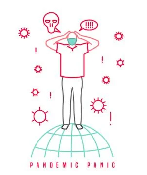 Panic Icon image イラスト素材