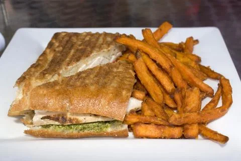 Panini Platter Stock Photos