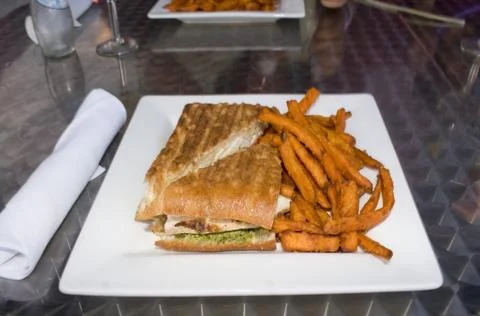 Panini Platter Stock Photos