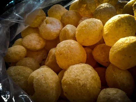 Panipuri, Golgappe Stock Photos