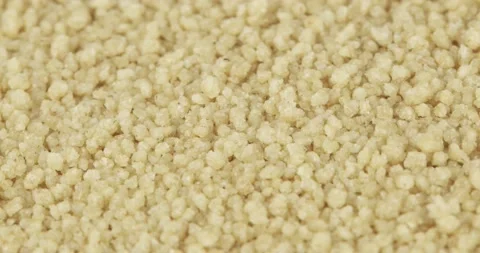 Panko bread crumbs closeup rotating Stock Footage 199085044