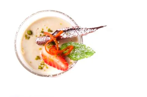 Panna cotta Stock Photos