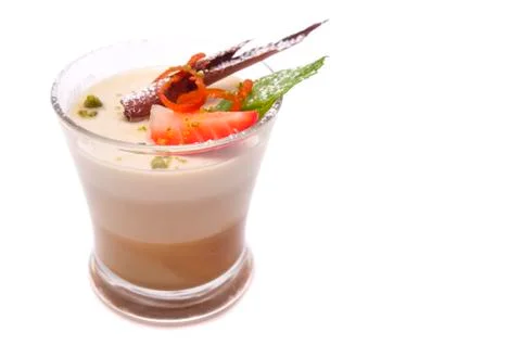 Panna cotta Stock Photos