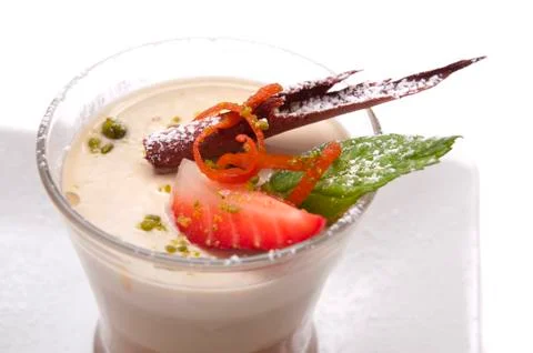 Panna cotta Stock Photos