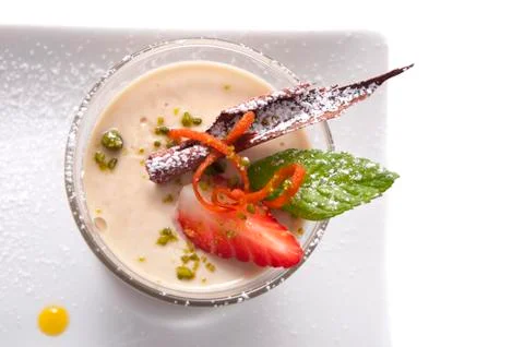 Panna cotta Stock Photos