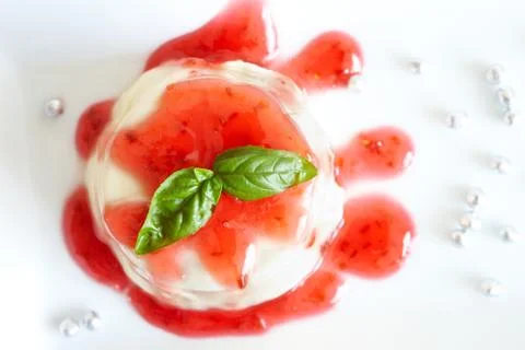 Panna cotta Stock Photos