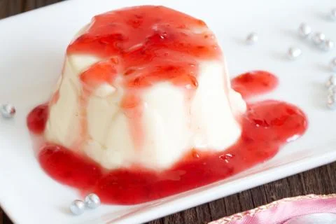 Panna cotta Stock Photos