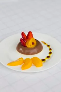 Panna cotta Stock Photos