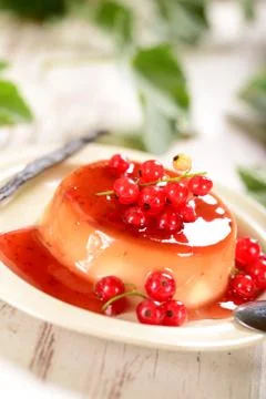Panna cotta Stock Photos