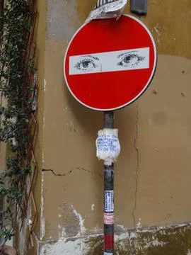 Panneau interdiction Stock Photos