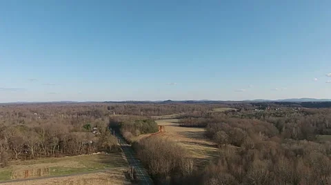 Panning from Above the Trees Video stock 48585224