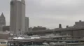 Panning Across Brooklyn Bridge HD Footage