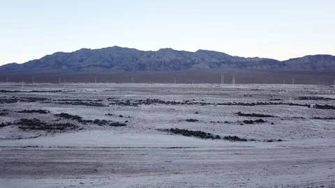 Panning arid desert landscape Stock Footage 81574793