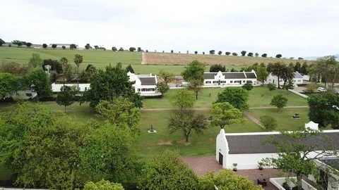 Panning Around Cottages Stock-Footage 115320756