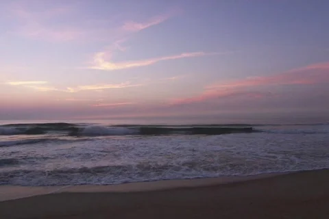 Panning Beach Stock Footage 335299