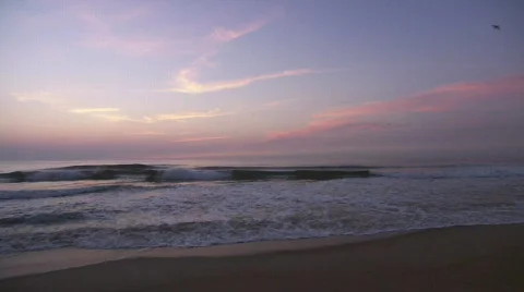 Panning Beach HD Stock Footage 335298