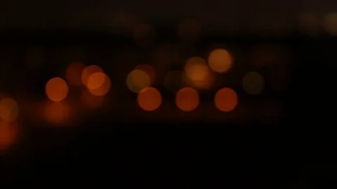 Panning of Berlin bokeh lights Stock Footage 78041489