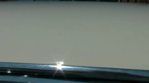 Panning Chrome Lines on Classic Car Vidéo 12600592