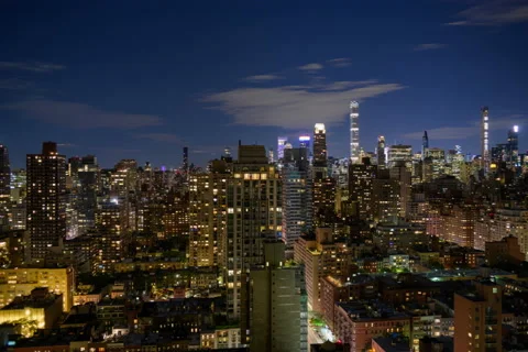 Panning Cityscape Timelapse (3 of 4) Stock Footage 139868120