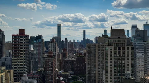 Panning Cityscape Timelapse (Five of Five) Stock Footage 247401533