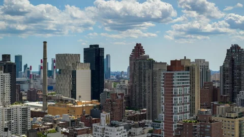 Panning Cityscape Timelapse (One of Five) Stock Footage 247401241