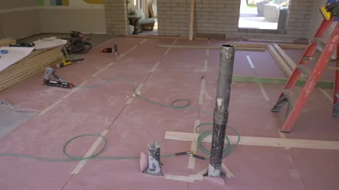 Panning construction ADU Stock Footage 292703466