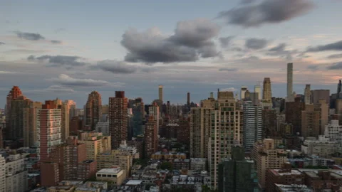 Panning Day to Night Cityscape Timelapse Cropped Fast Stock Footage 200898448