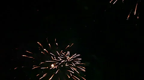 Panning Fireworks shot.  Stockbeeldmateriaal 56938929