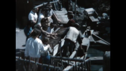 Panning for Gold 1963 Stock Footage 310561192