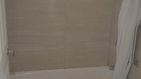Panning hotel bathroom Stock Footage 316188400