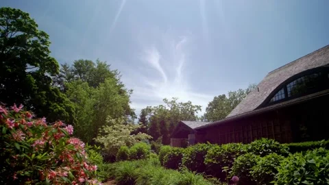 Panning Left to Right Architecture Old Historic Building Stock Footage 169055678